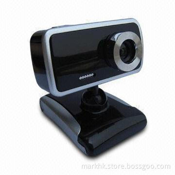 CMOS PC Camera with Manual Focus and Auto White Balance, Supports Plug-and-play